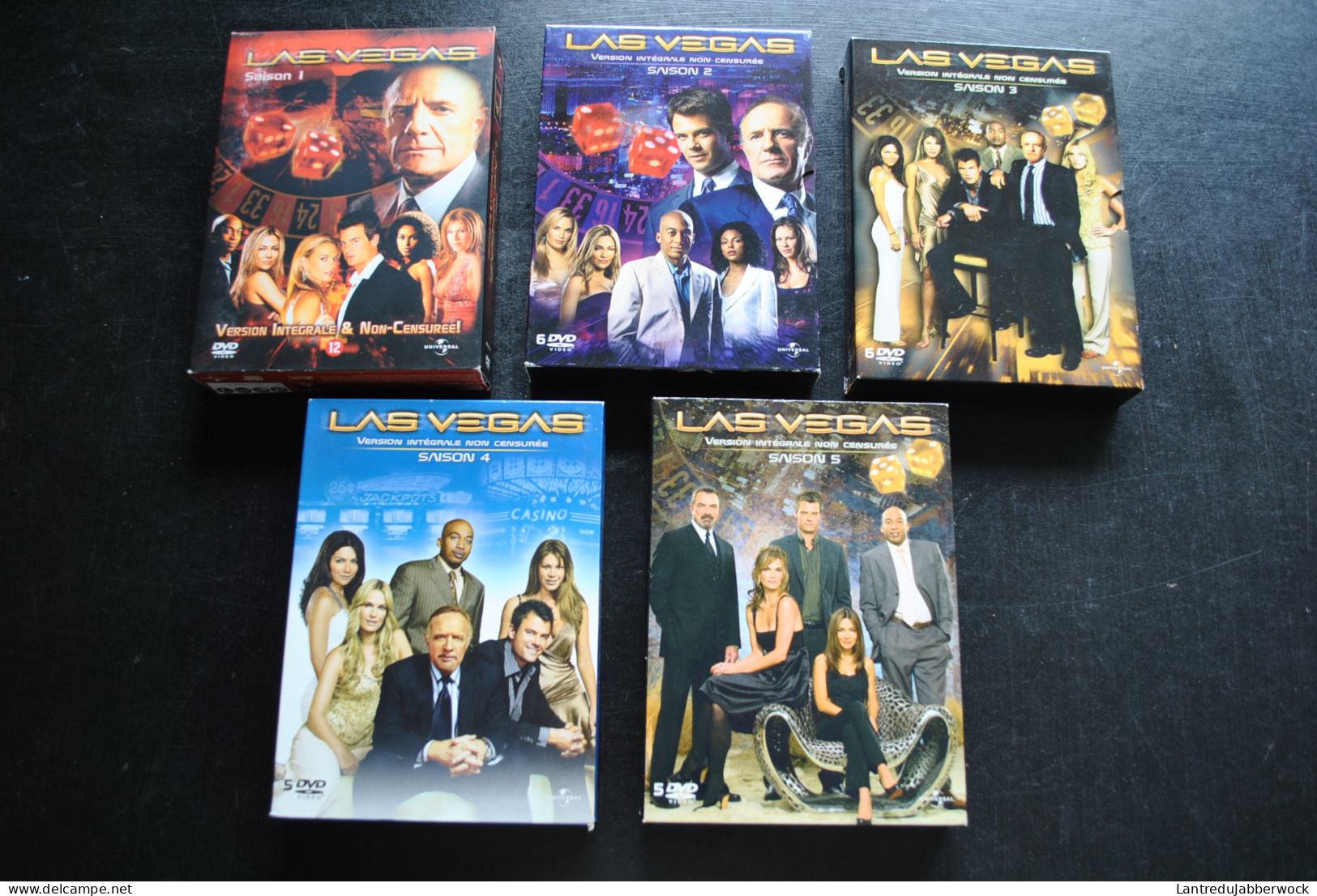 Intégrale DVD Las Vegas Saison 1 2 3 4 5 COMPLET Non Censuré - Collections, Lots & Séries