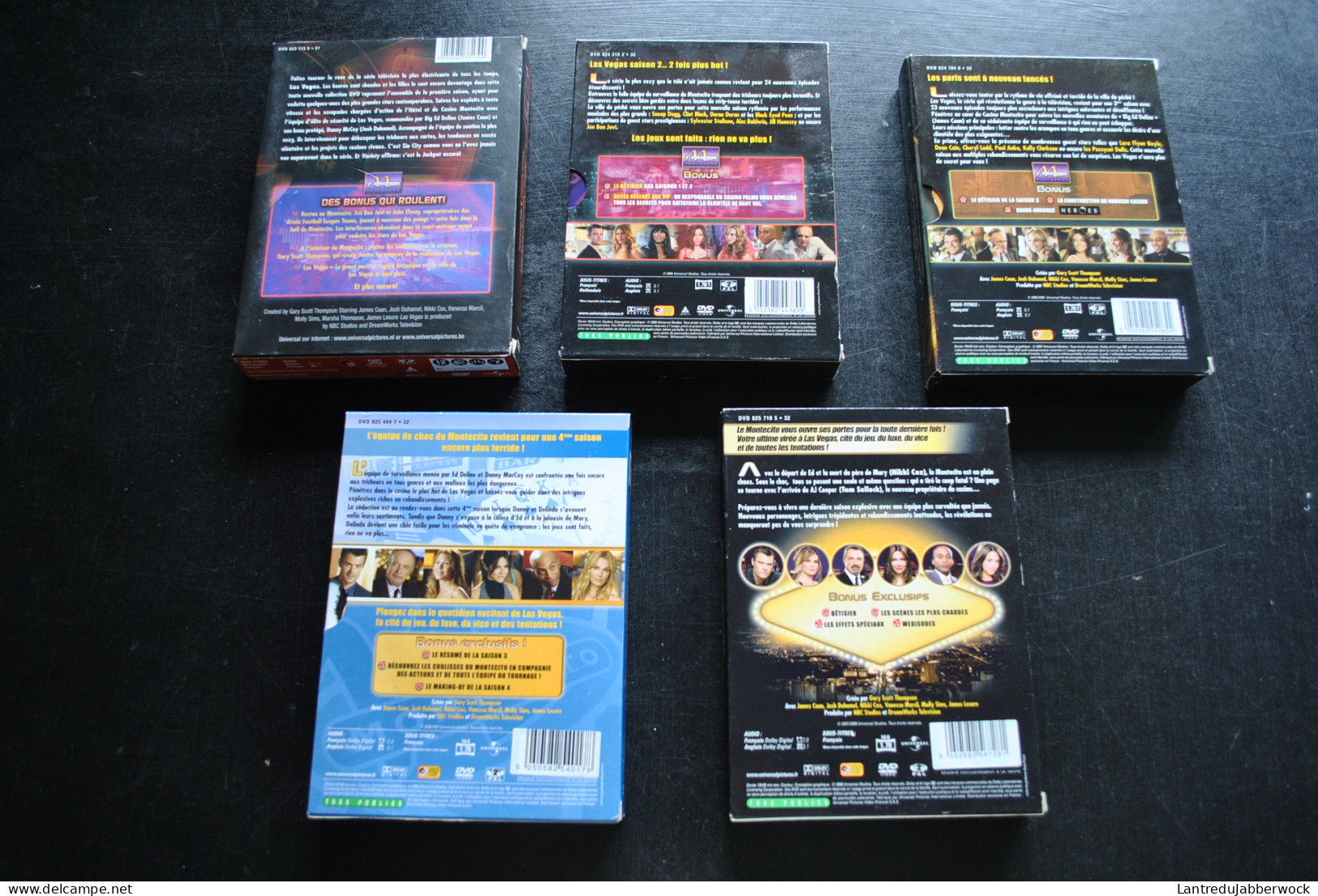 Intégrale DVD Las Vegas Saison 1 2 3 4 5 COMPLET Non Censuré - Konvolute