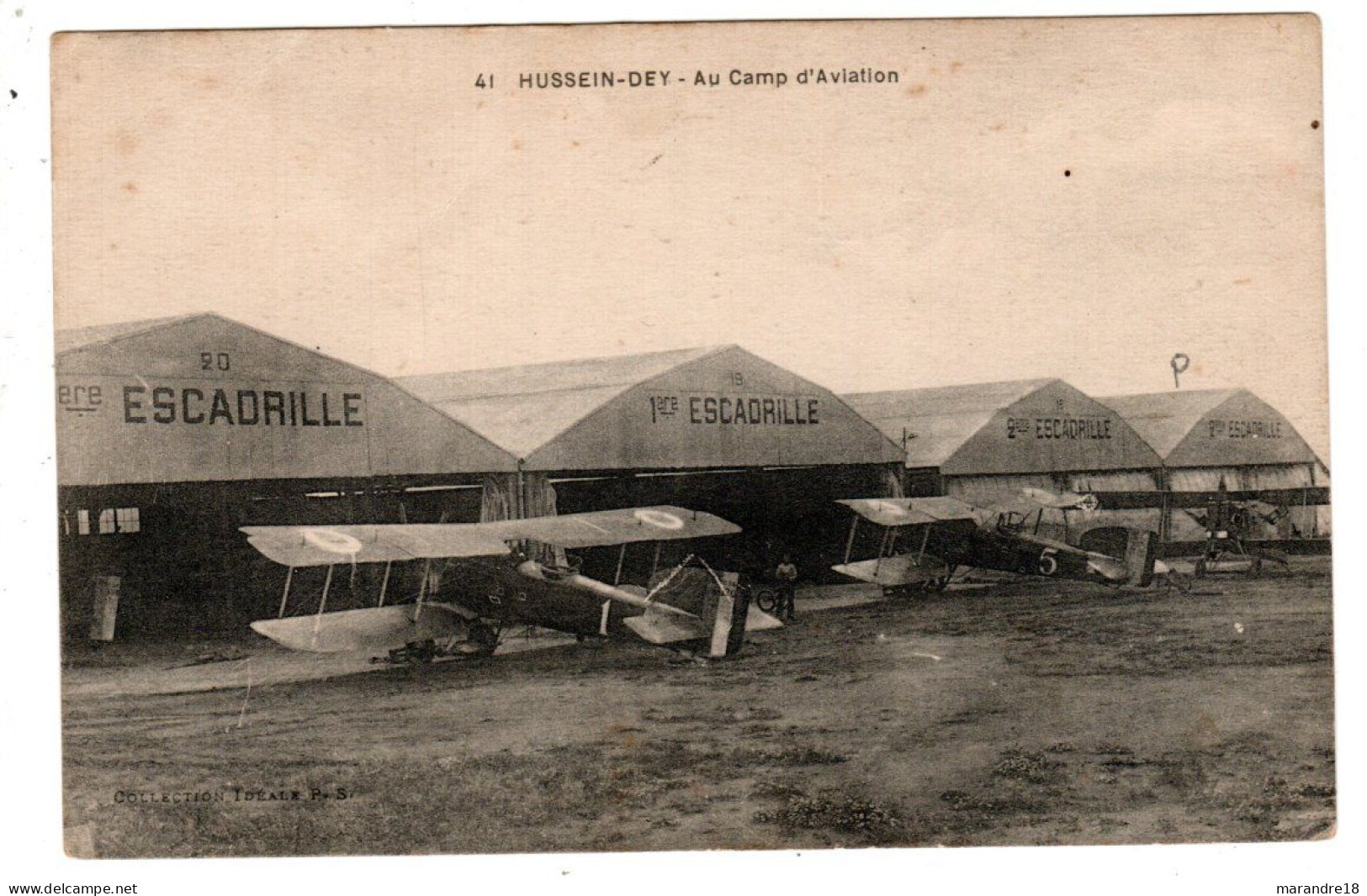 Hussein Dey , Au Camp D'aviation - Autres & Non Classés