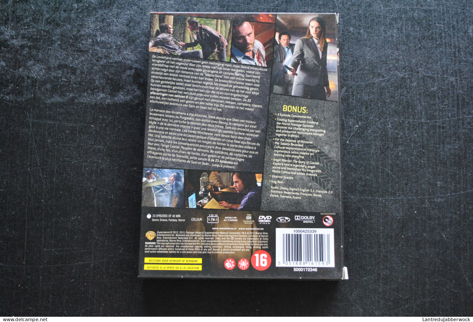 Intégrale DVD Supernatural Saison 8 COMPLET - Sciences-Fictions Et Fantaisie