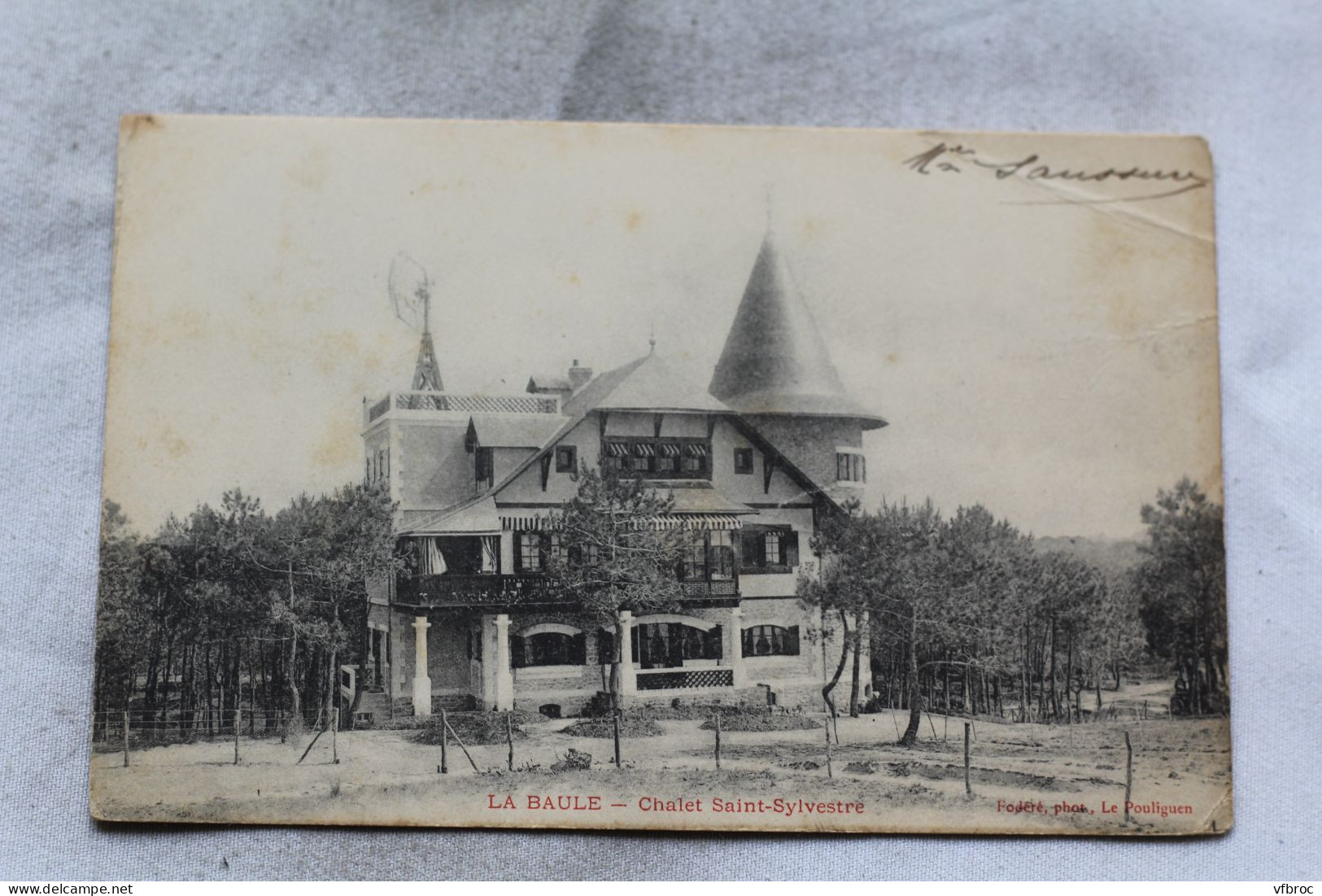 Cpa 1904, La Baule, Chalet Saint Sylvestre, Loire Atlantique 44 - La Baule-Escoublac