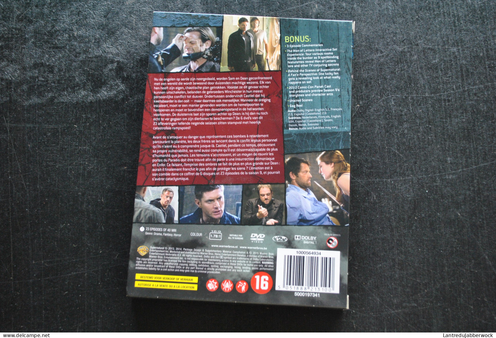 Intégrale DVD Supernatural Saison 9 COMPLET - Ciencia Ficción Y Fantasía