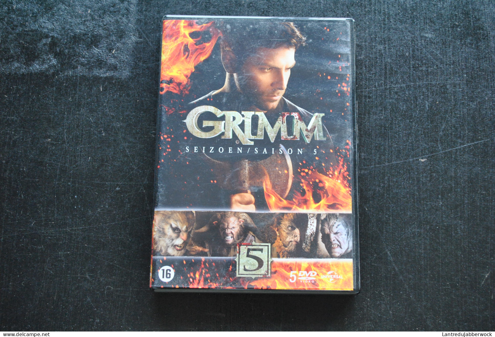 Intégrale DVD GRIMM Saison 5 COMPLET - Ciencia Ficción Y Fantasía