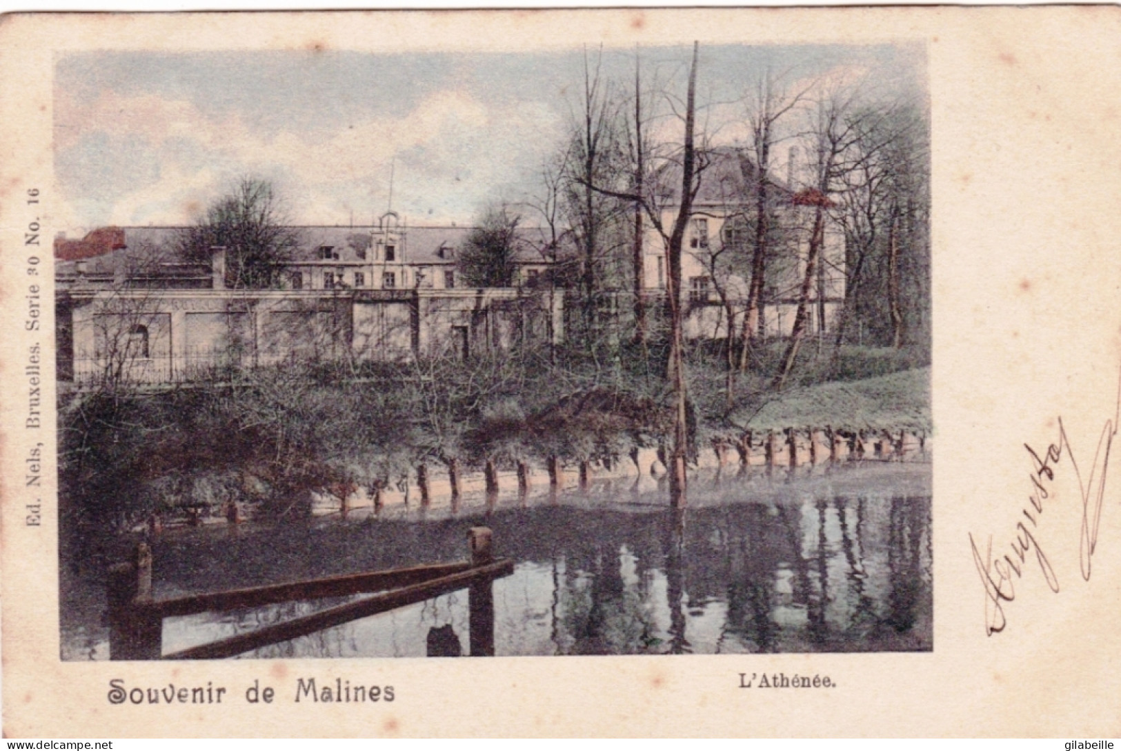 MALINES - MECHELEN - Souvenir De Malines - L'Athénée - Malines