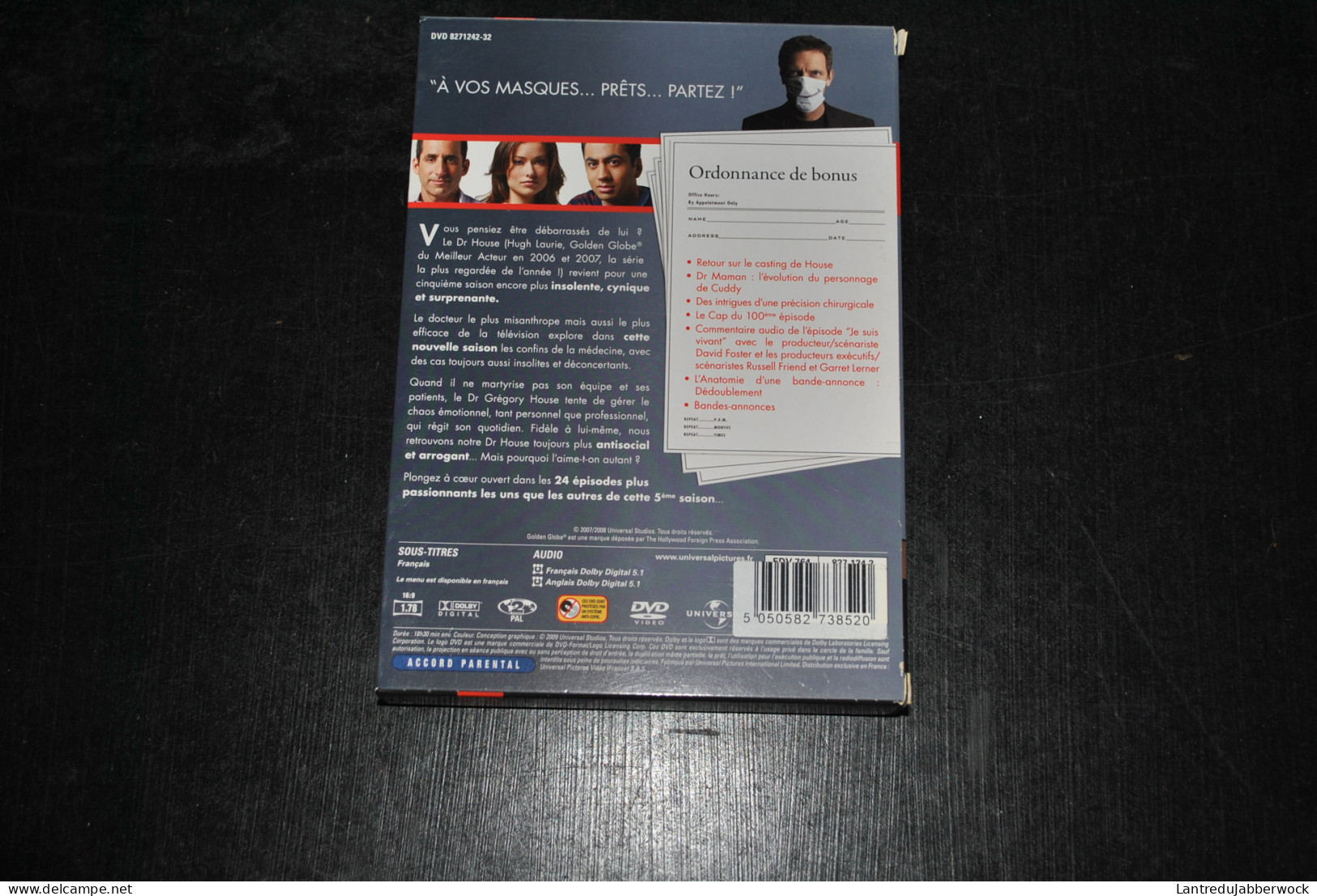 Intégrale DVD Dr. HOUSE Saison 5 Complet - TV-Serien