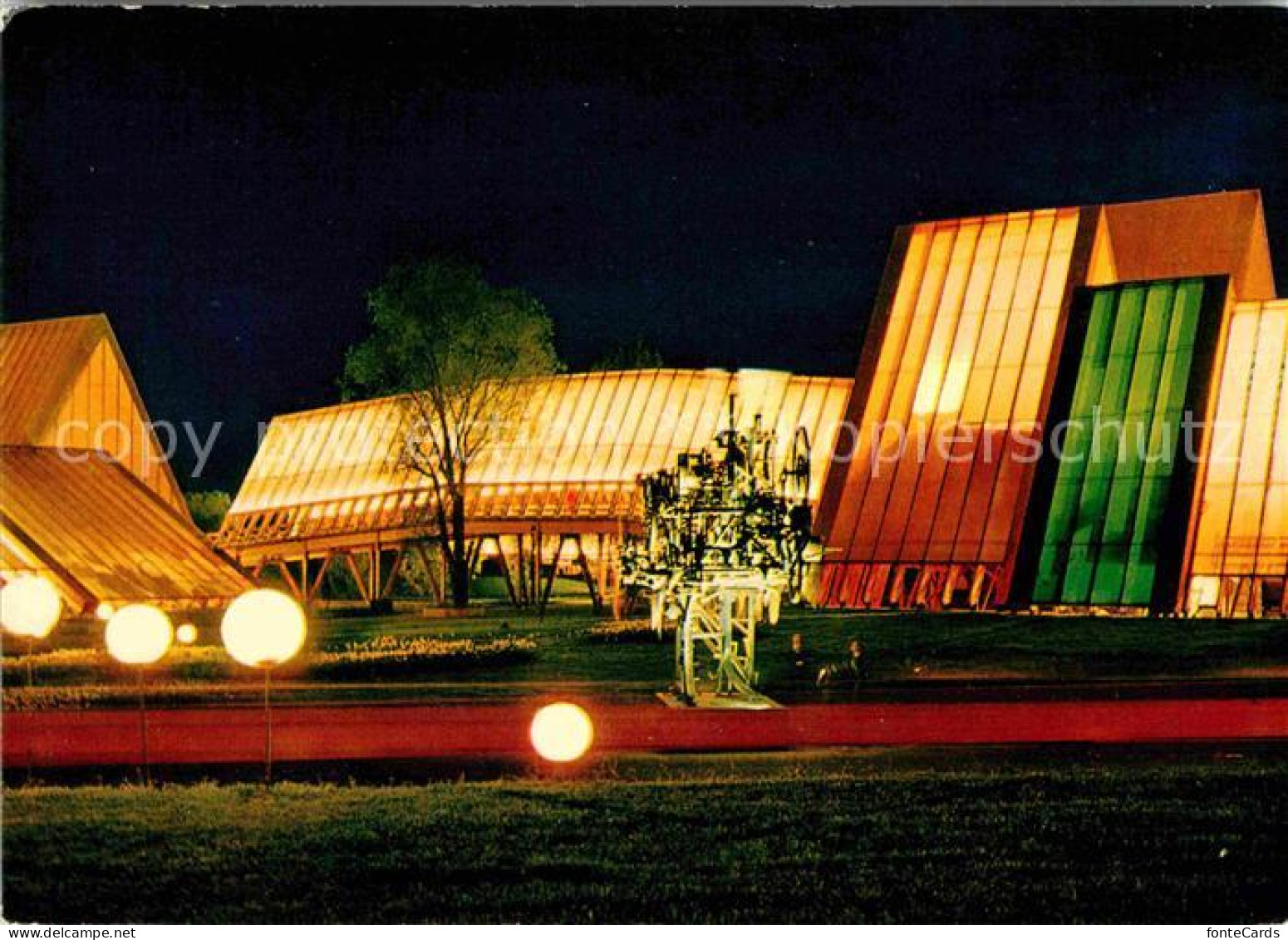 12659463 Exposition Nationale Lausanne 1964 Metamecanique Tinguely Exposition Na - Andere & Zonder Classificatie