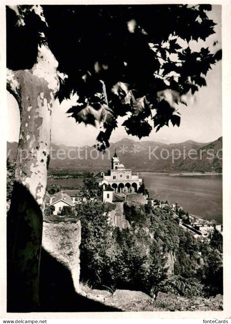 12658128 Locarno TI Basilica Santuario Madonna Del Sasso Locarno - Andere & Zonder Classificatie