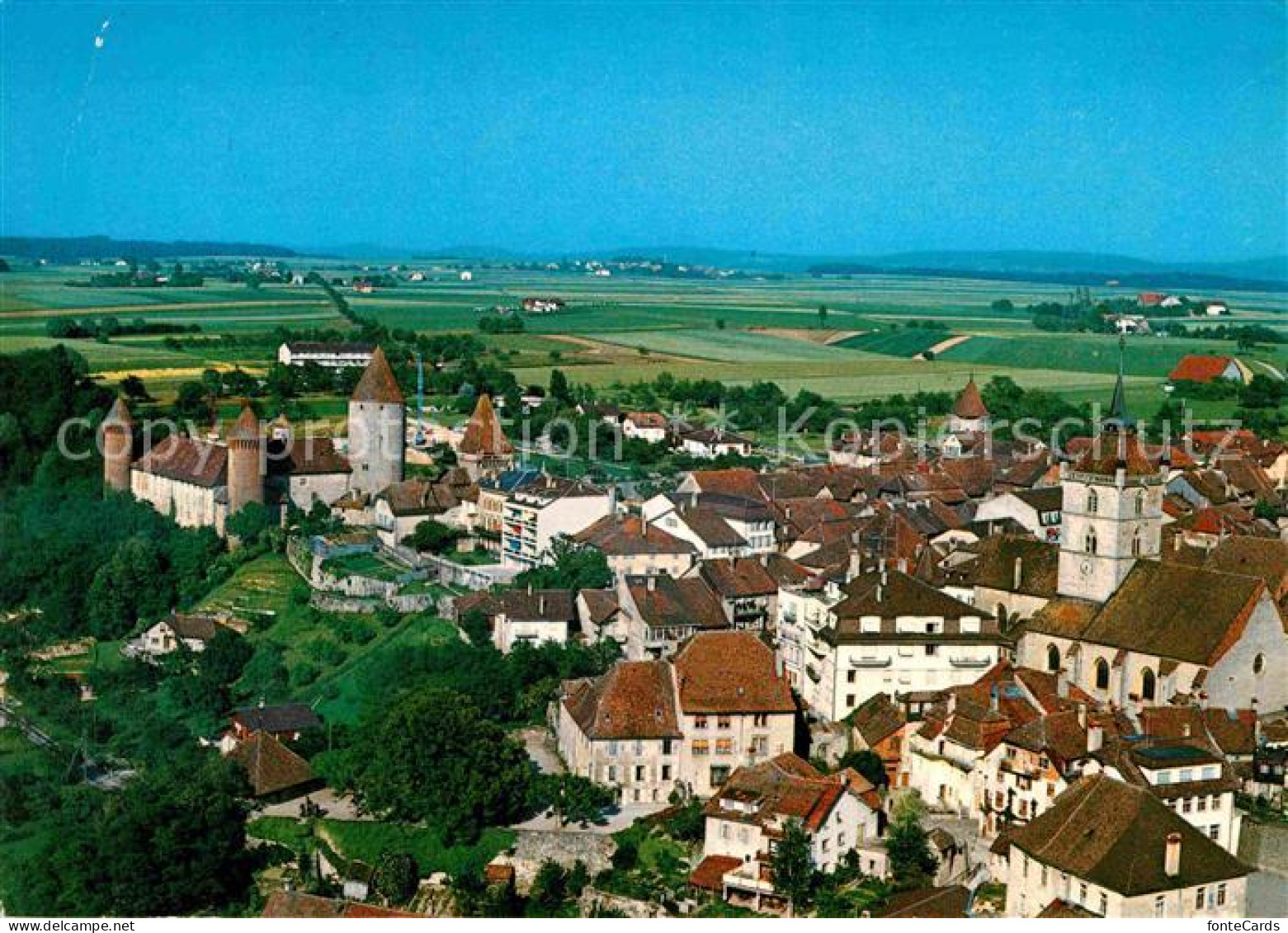 12658121 Estavayer-le-Lac Kirche Schloss Estavayer-le-Lac - Sonstige & Ohne Zuordnung