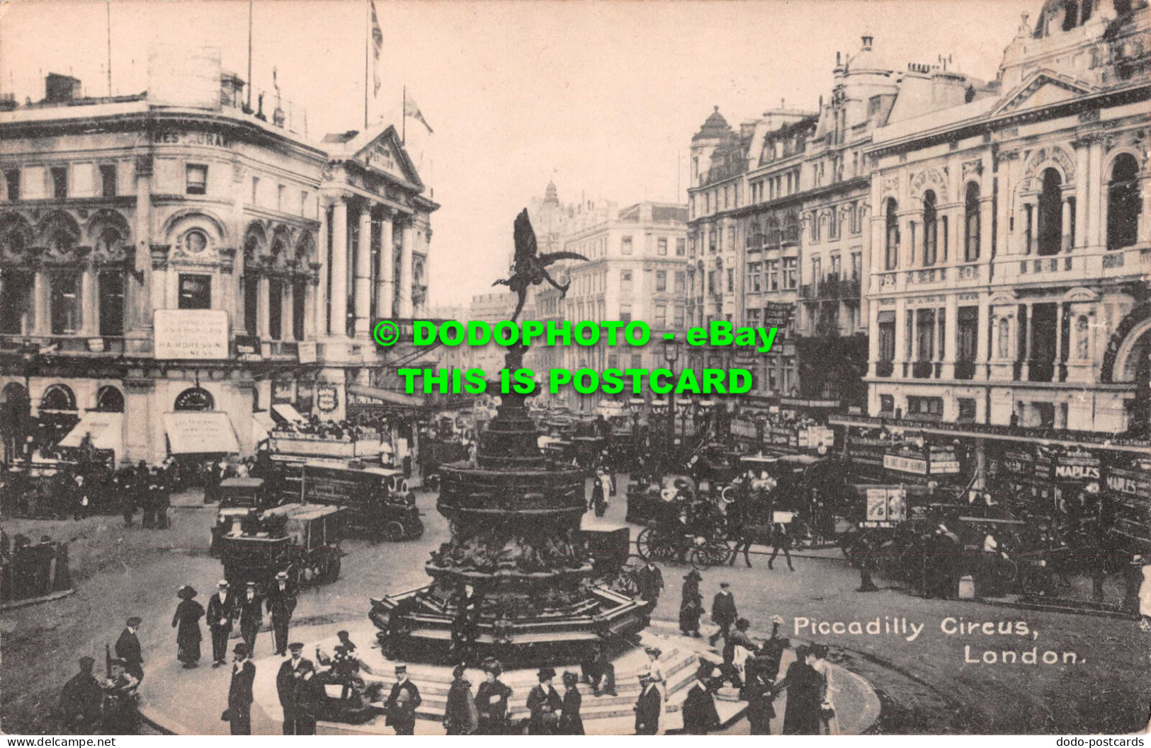 R536372 London. Piccadilly Circus. M. And L. National Series. S. V. 419 - Other & Unclassified