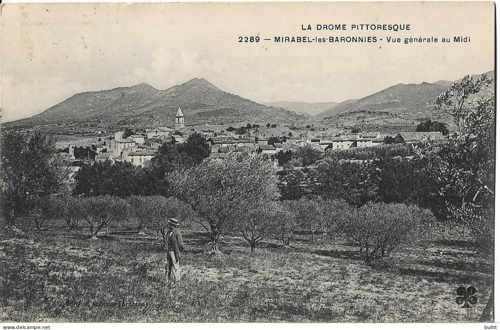 MIRABEL LES BARONNIES - Vue Générale Au Midi - Sonstige & Ohne Zuordnung