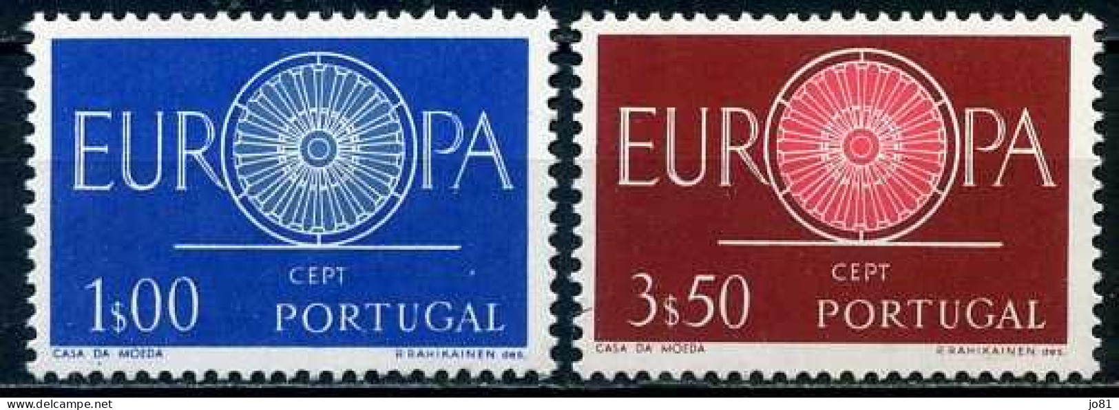 Portugal YT 879-880 Neuf Sans Charnière XX MNH Europa 1960 - Unused Stamps