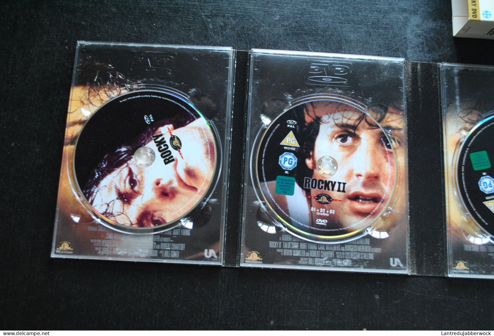 Intégrale DVD Rocky 1 2 3 4 5 Collection Special 25 Ans Stallone - Acción, Aventura