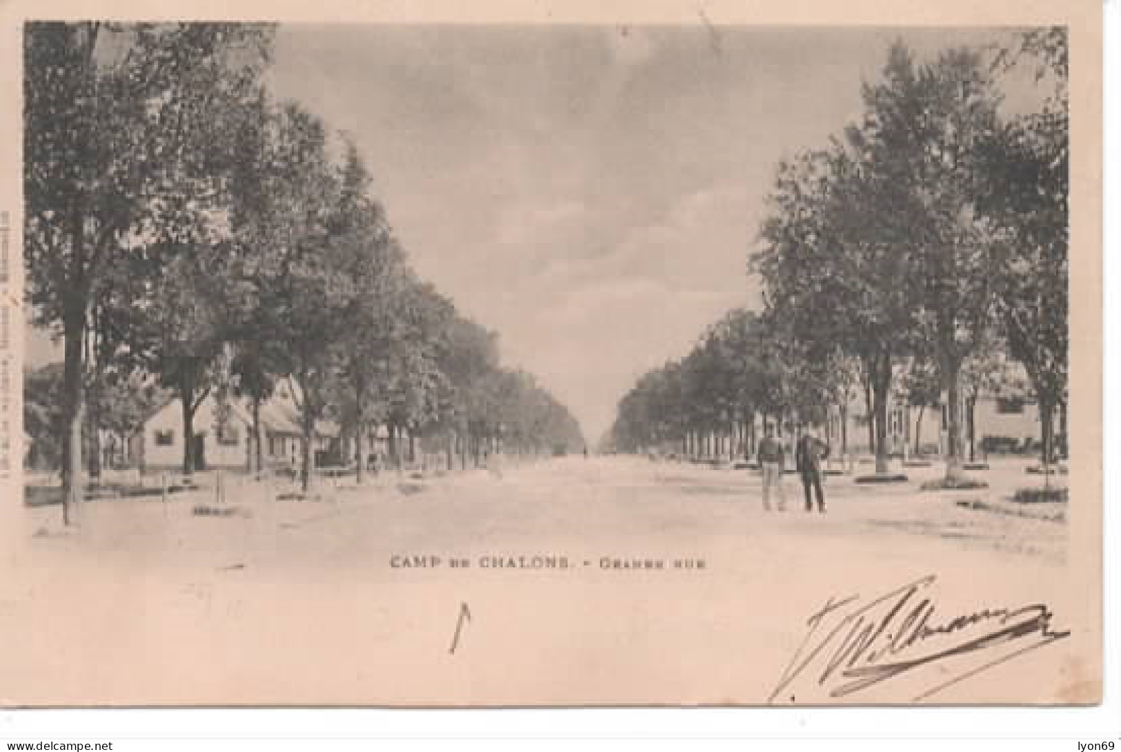 CAMP DE CHALONS  GHANDE RUE  AGE D OR - Camp De Châlons - Mourmelon