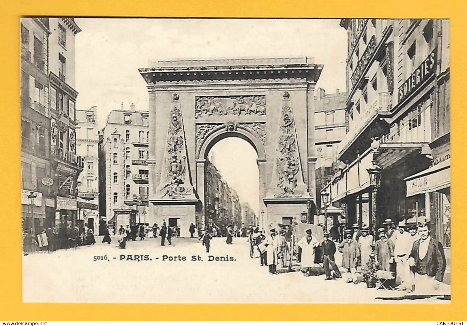 CPA PARIS X - Porte Saint Denis - Précurseur Peu Courante - Paris (10)