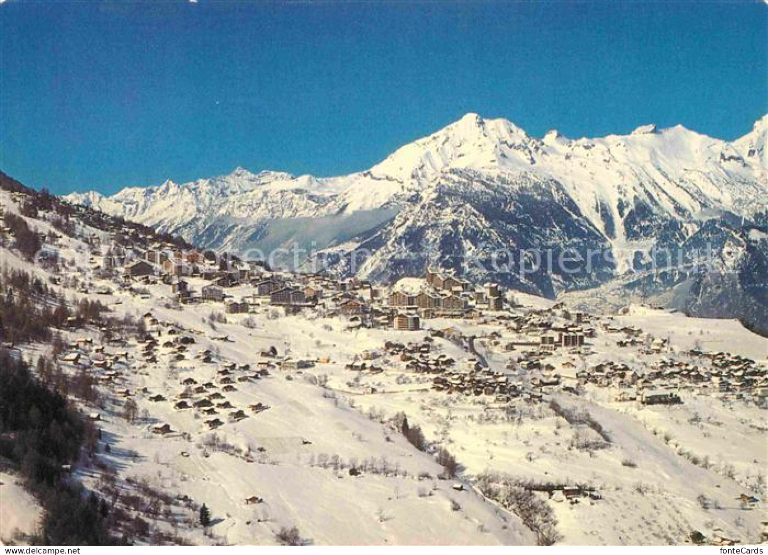 12654950 Haute-Nendaz Fliegeraufnahme Haute-Nendaz - Andere & Zonder Classificatie