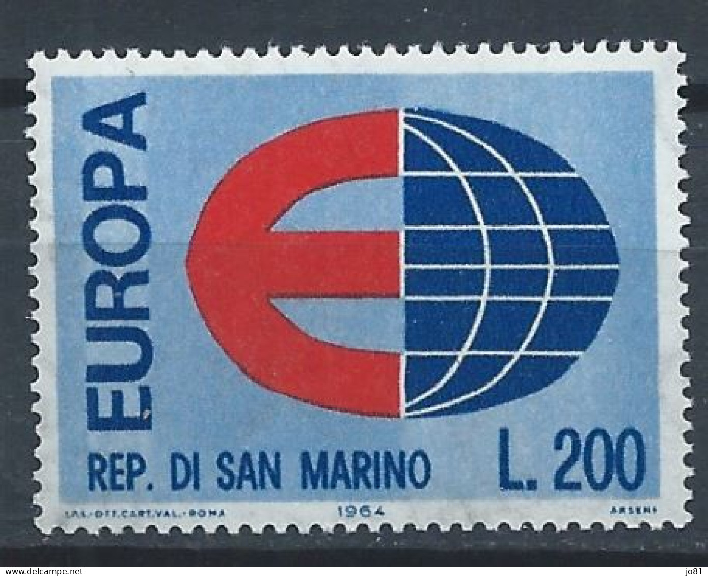 Saint-Marin YT 639 Neuf Sans Charnière XX MNH Europa 1964 - Unused Stamps