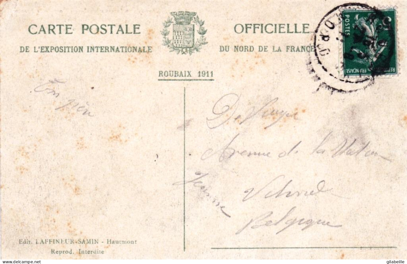 59 - ROUBAIX -  Exposition Internationale Du Nord De La France 1911 - Le Casino - Roubaix