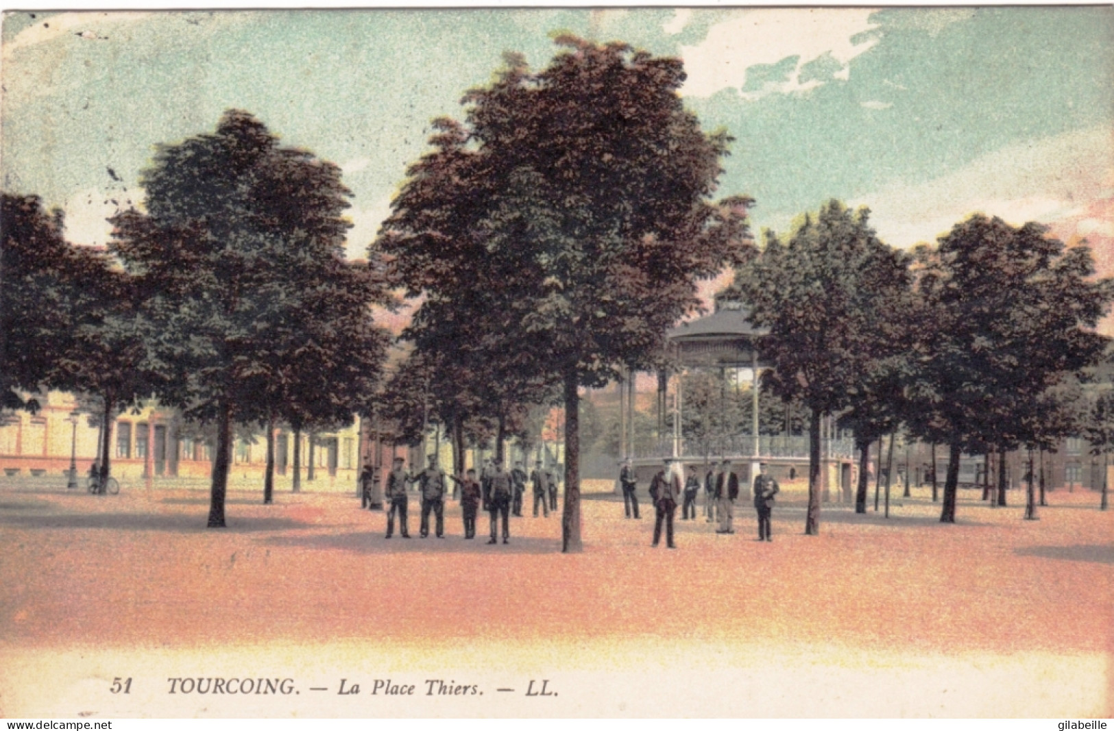 59 - TOURCOING - La Place Thiers - Tourcoing