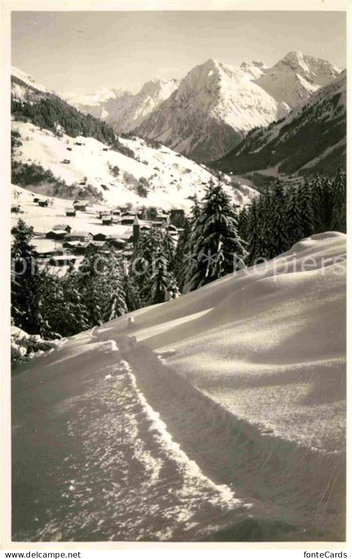 12653061 Klosters GR Mit Silvrettagruppe Klosters - Autres & Non Classés