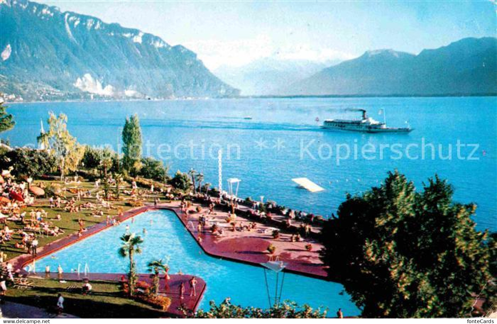 12653052 Montreux VD Casino Piscine  Montreux - Other & Unclassified