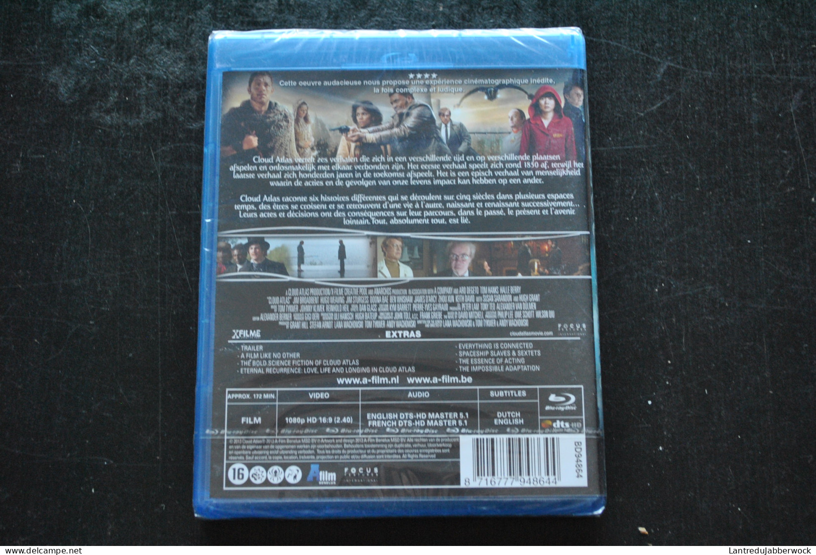 Cloud Atlas Everithing Is Connected BLU RAY NEUF SOUS BLISTER Sealed Tom Hanks Halle Berry - Science-Fiction & Fantasy