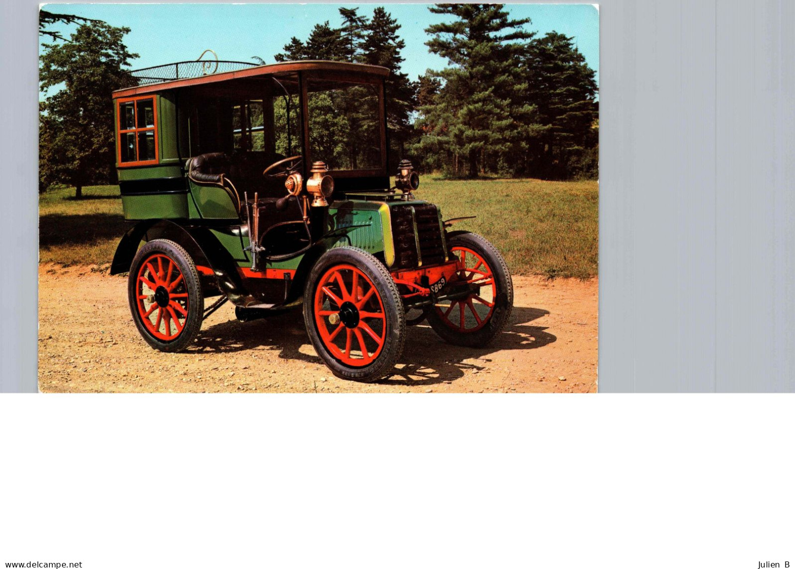 Panhard & Levassor, Tonneau Avec Ballon, 1899 - Voitures De Tourisme