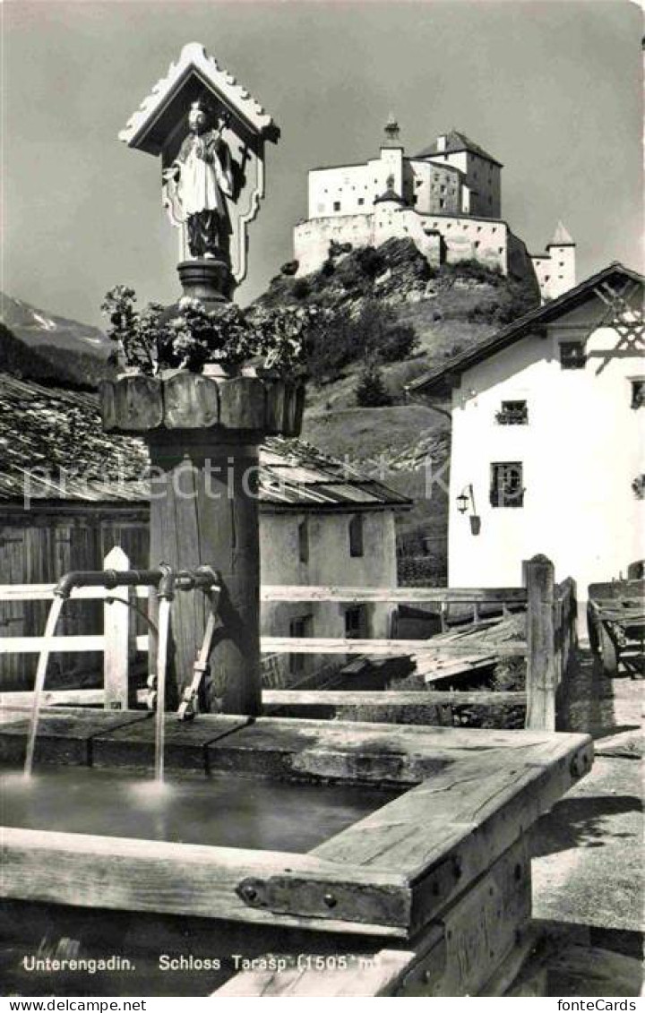 12650800 Tarasp Schloss Brunnen Tarasp - Autres & Non Classés