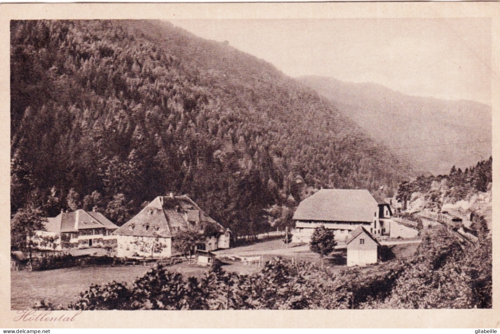 HOLLENTAL  Bad Schwarzwald  Posthalde - Höllental