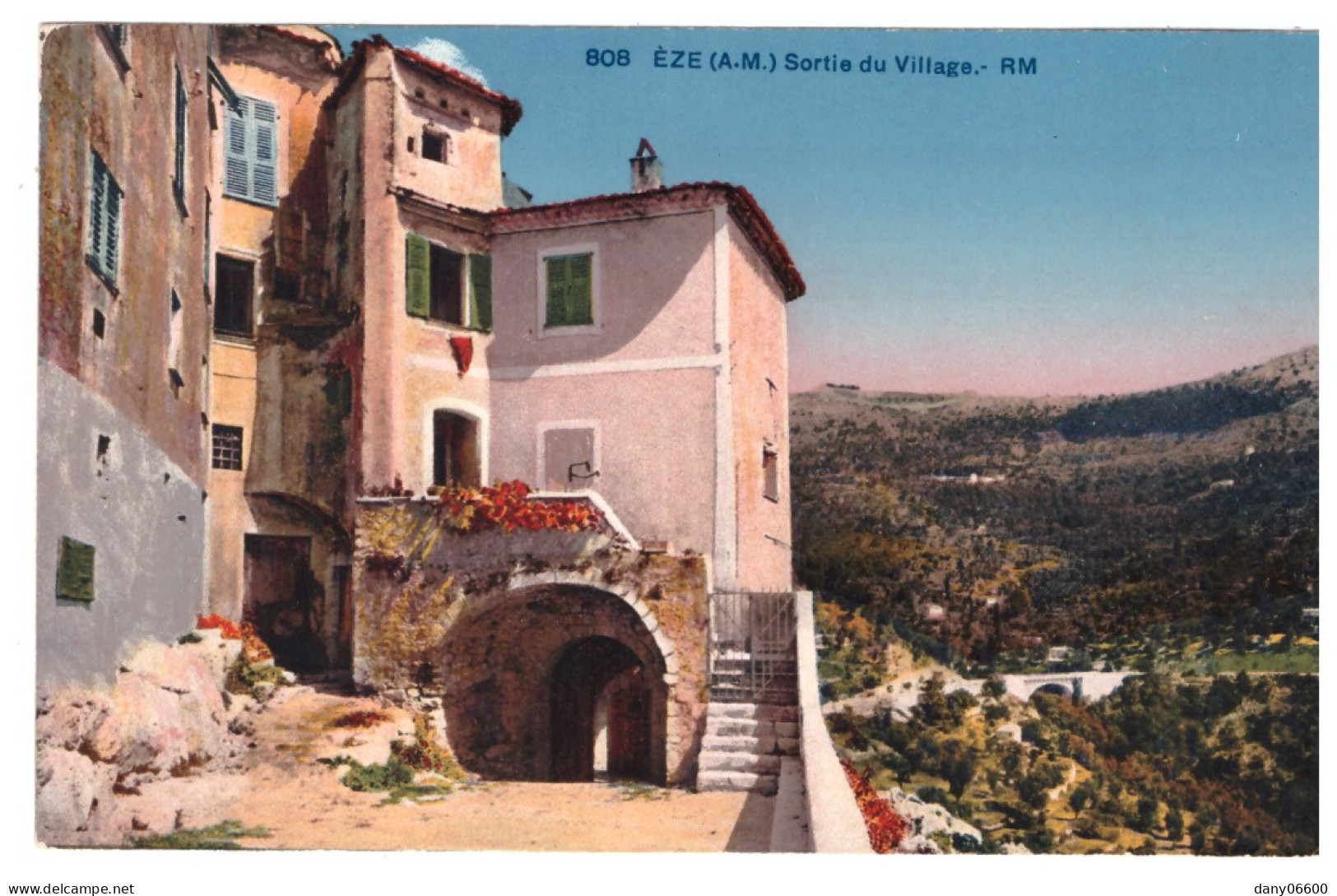 EZE - Sortie Du Village  - Eze