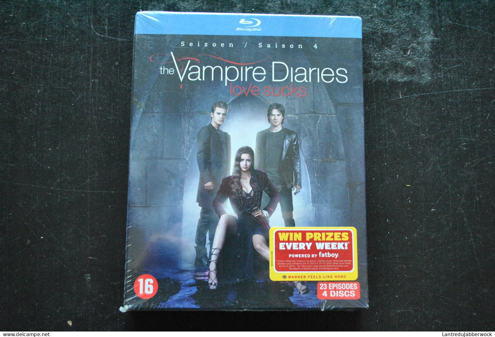 The Vampire Diaries Love Sucks Saison 4 Seizoen BLU RAY NEUF SOUS BLISTER Sealed - Serie E Programmi TV