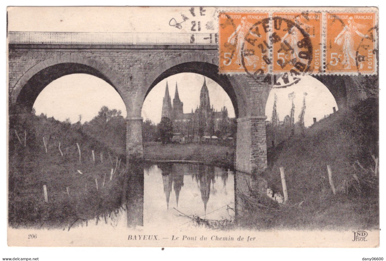 BAYEUX - Le Pont Du Chemin De Fer  - Bayeux