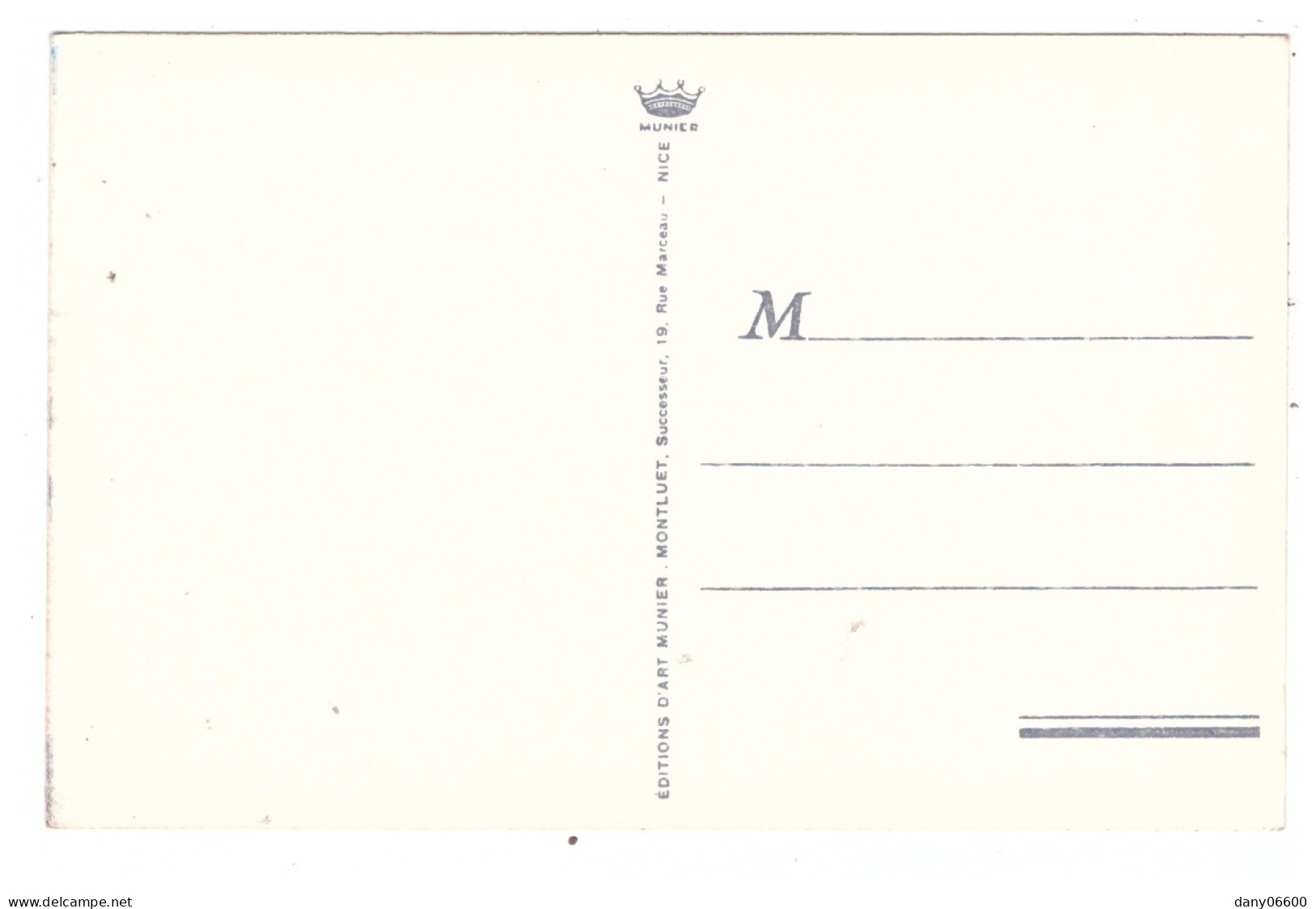 DOUANES FRANCAISES - MENTON Frontière Italienne  (carte Animée) - Customs