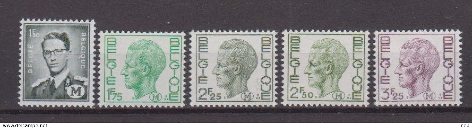 BELGIË - OBP - 1967/75 - M1/5 - MNH** - Briefmarken [M]