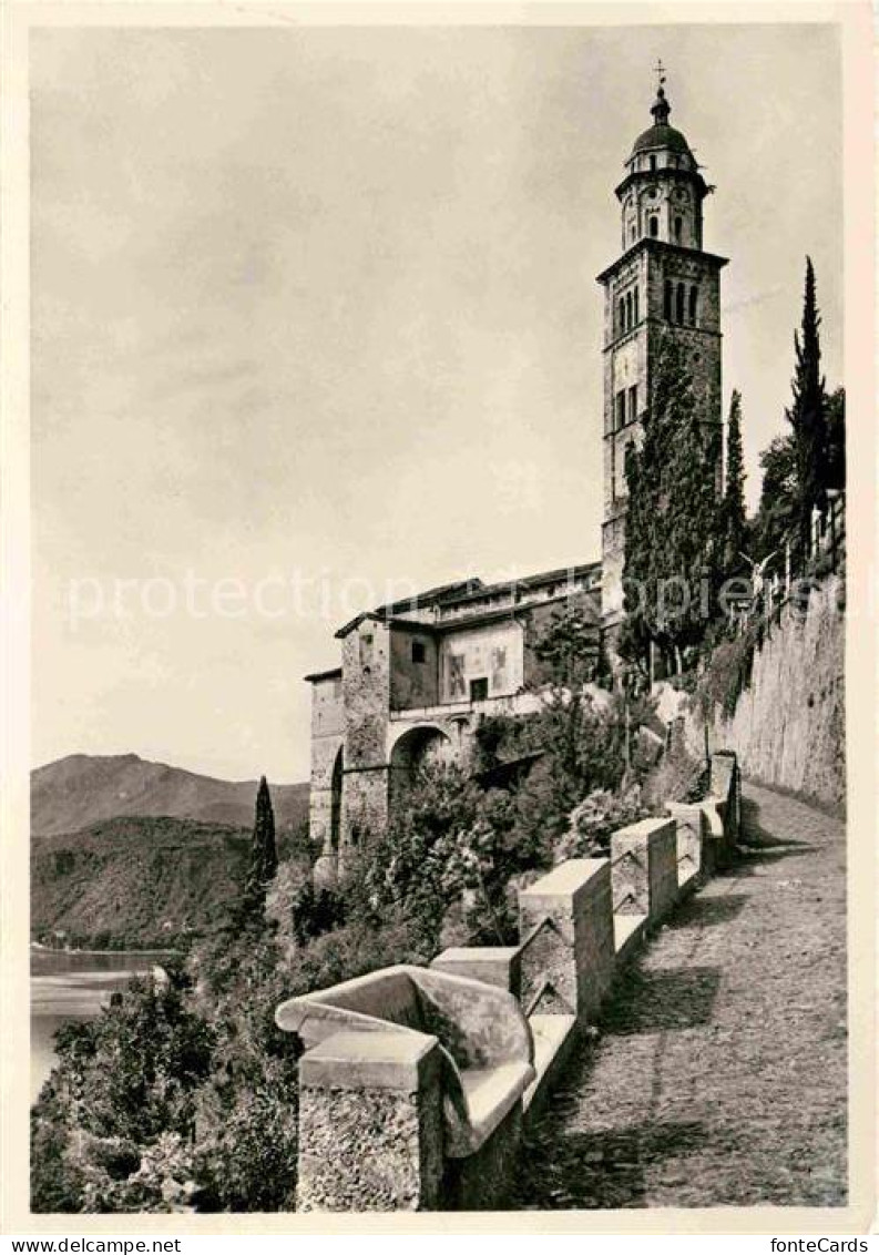 12649233 Morcote Lago Di Lugano Chiesa Kirche Luganersee Morcote Lago Di Lugano - Autres & Non Classés