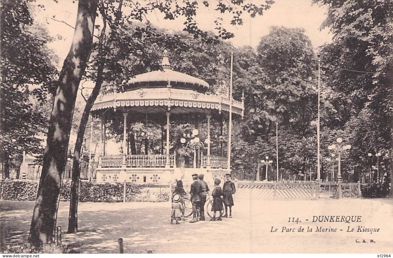 DUNKERQUE LE PARC DE LA MARINE LE KIOSQUE - Dunkerque