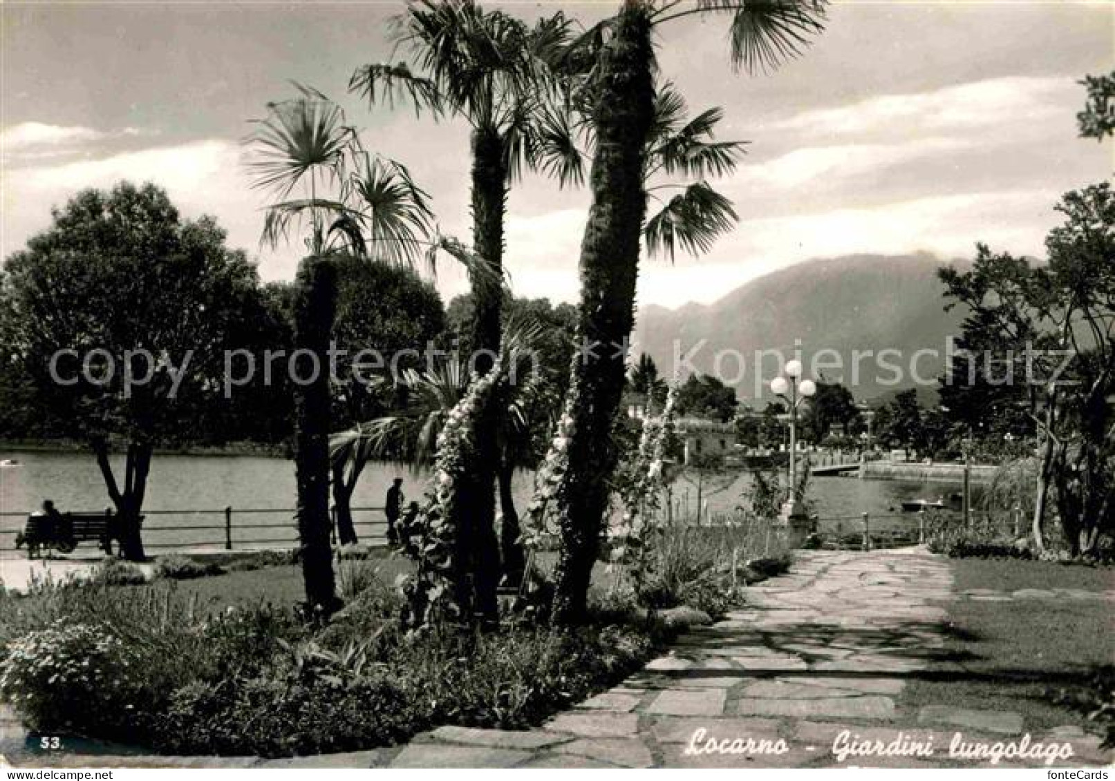 12649230 Locarno Lago Maggiore Giardini Lungolago Locarno - Sonstige & Ohne Zuordnung