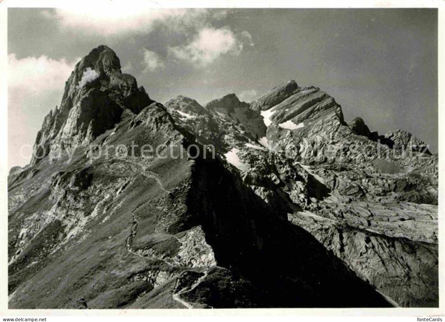 12649220 Saentis AR Lisengratweg Gebirgspanorama Im Alpstein Appenzeller Alpen S - Sonstige & Ohne Zuordnung