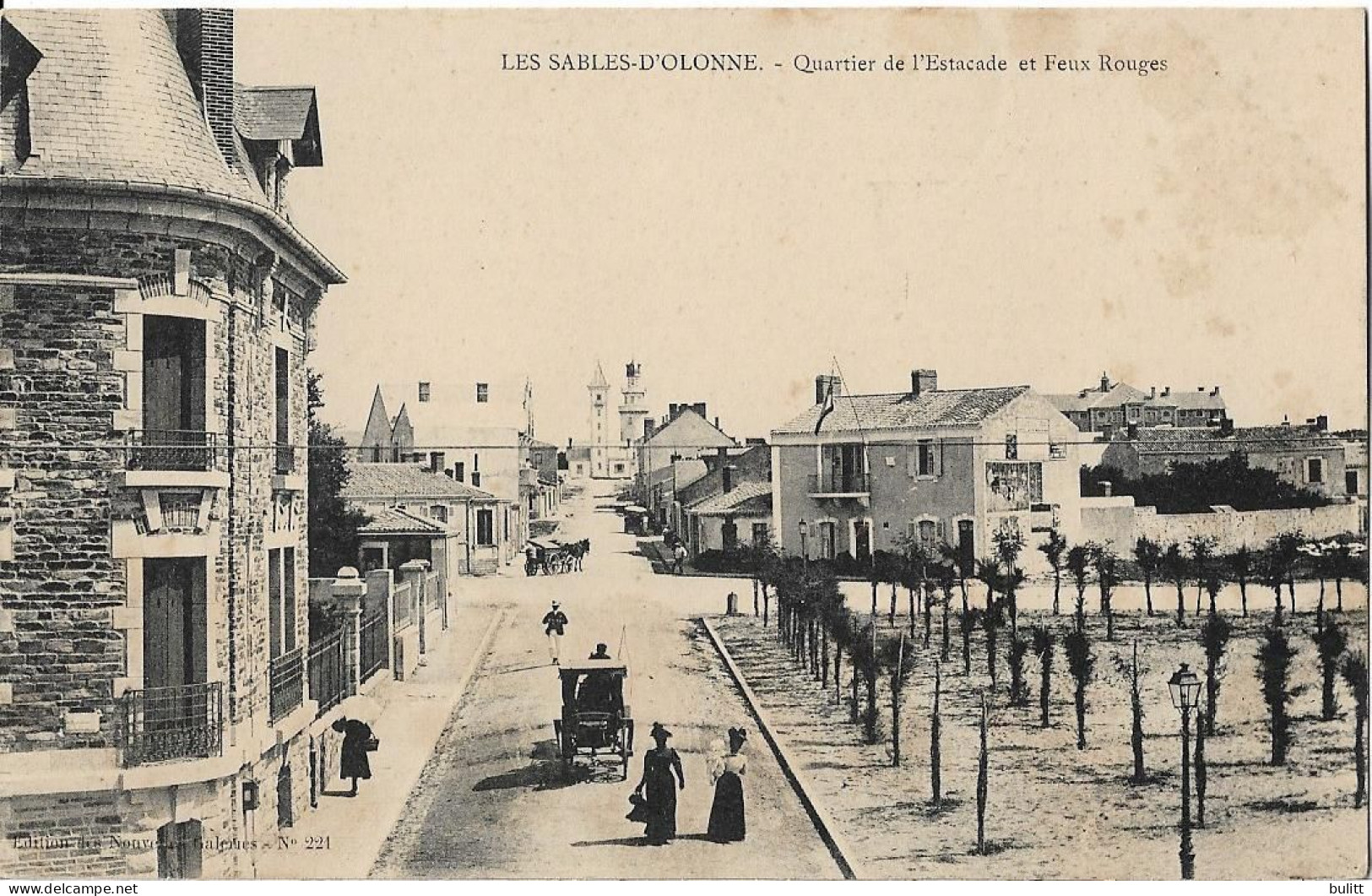 SABLES D'OLONNE - Quartier De L'escatade Et Feux Rouges - Sables D'Olonne