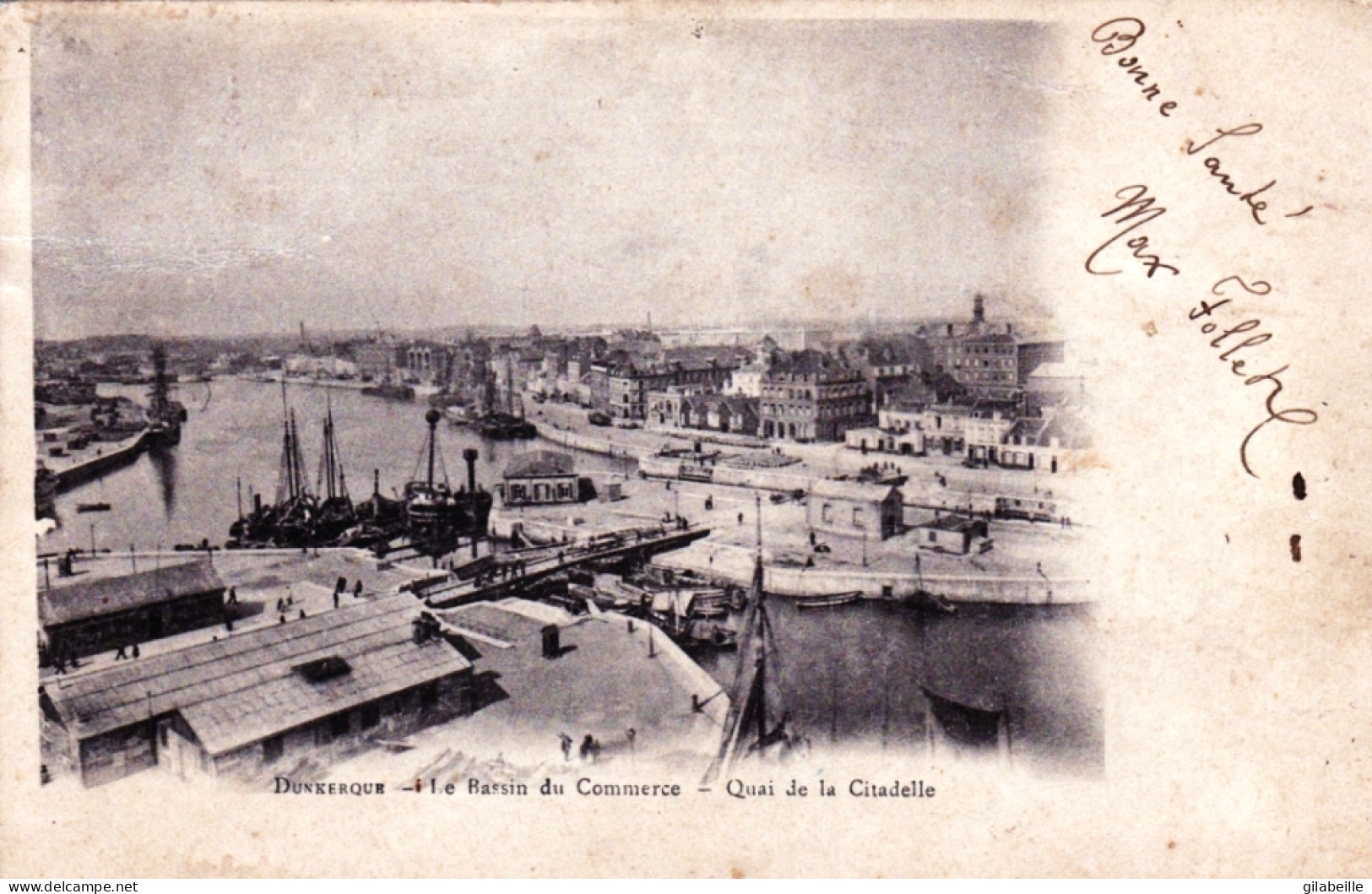 59 - DUNKERQUE -  Le Bassin Du Commerce - Quai De La Citadelle - Dunkerque