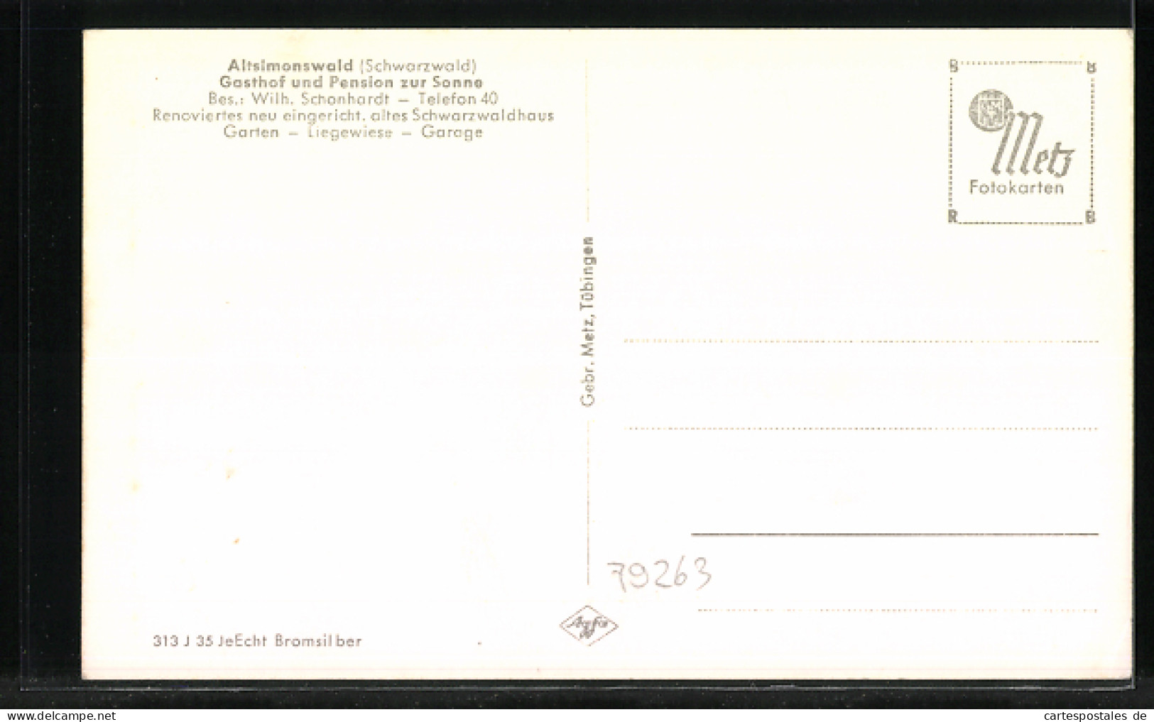 AK Altsimonswald, Gasthof Zur Sonne  - Altri & Non Classificati