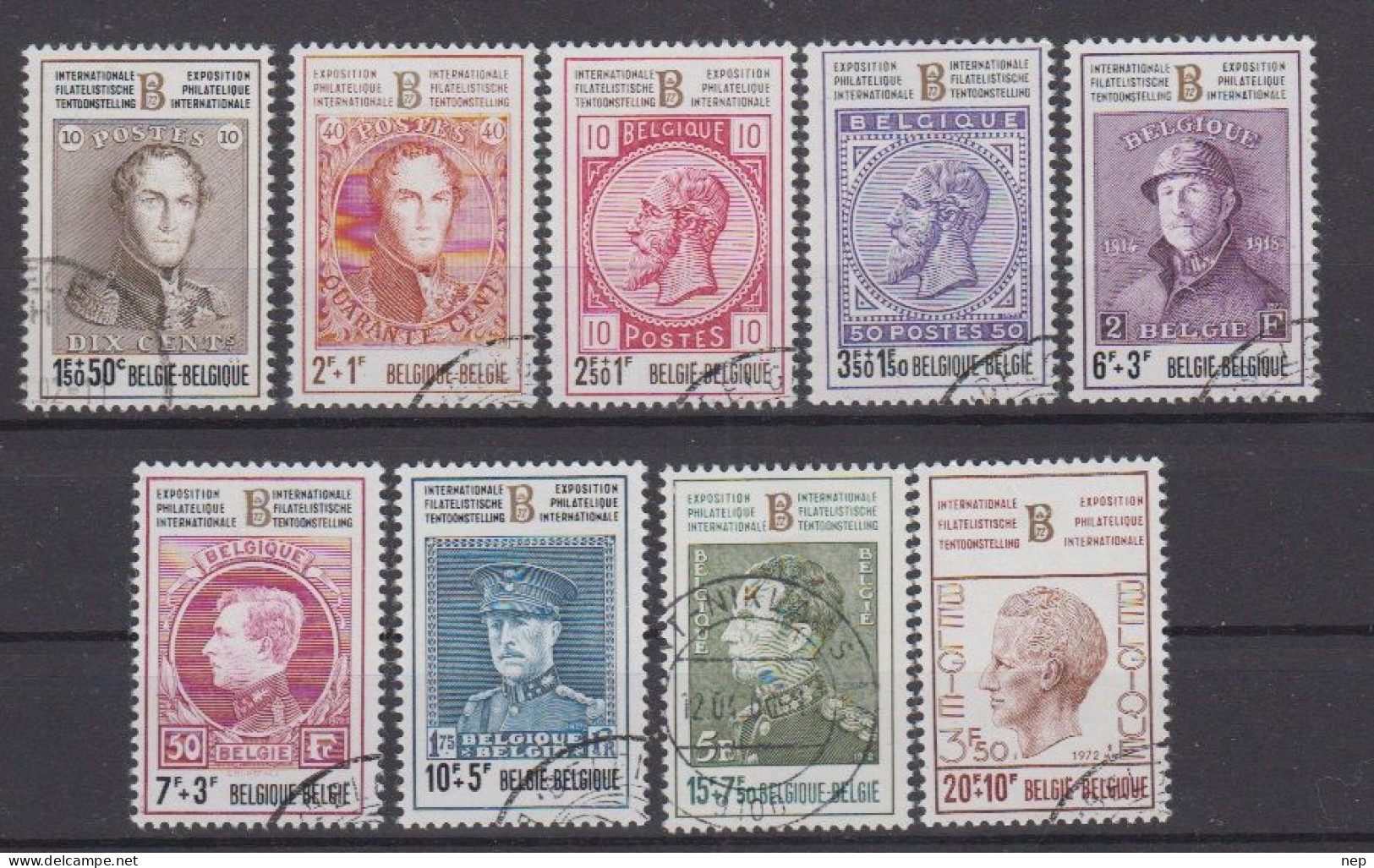 BELGIË - OBP - 1972 - Nr 1627/35 - Gest/Obl/Us - Used Stamps