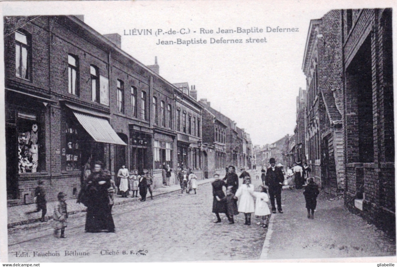 62 - Pas De Calais - LIEVIN - Rue Jean Baptiste Defernez - Lievin