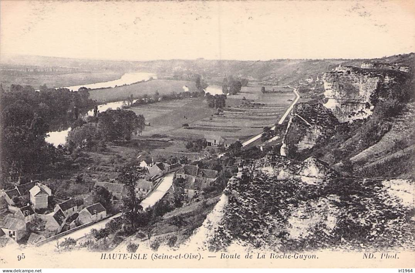 HAUTE ISLE ROUTE DE LA ROCHE GUYON - Haute-Isle