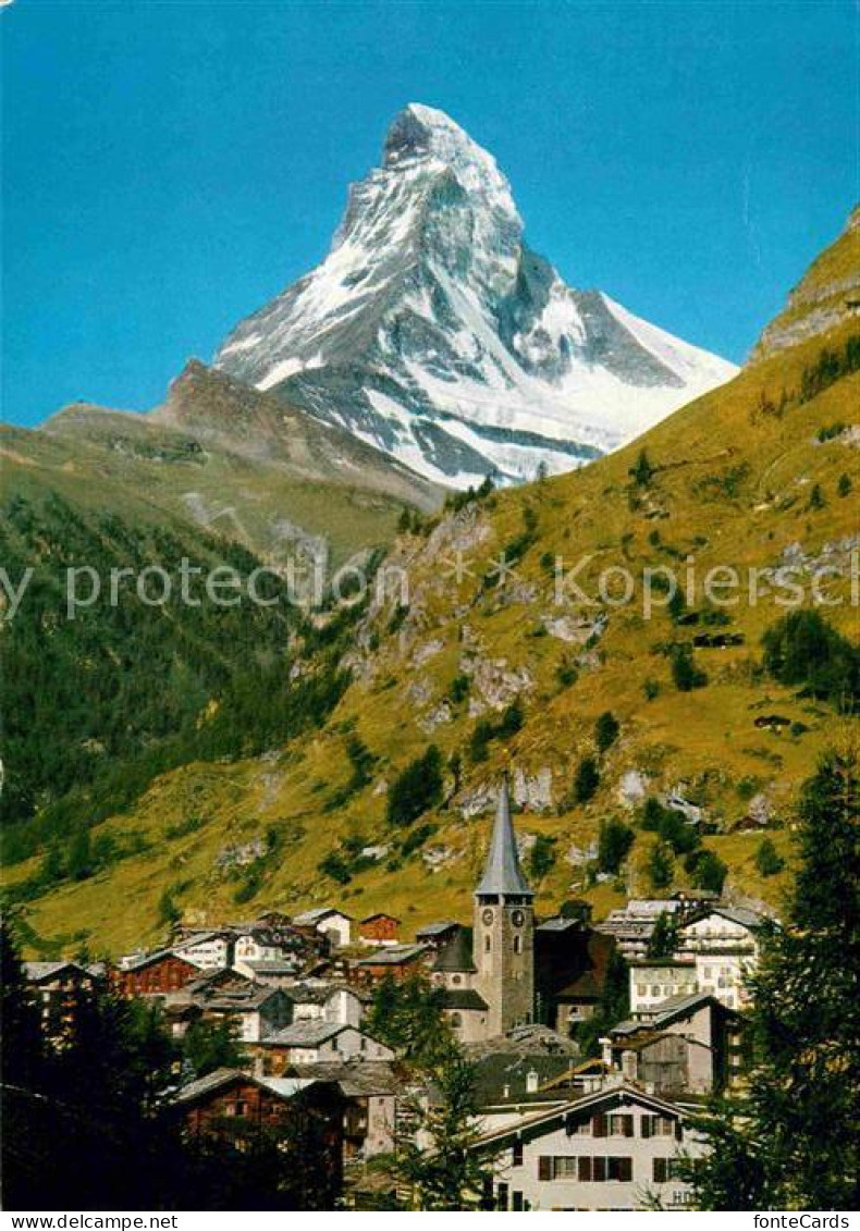 12648932 Zermatt VS Mit Matterhorn  Zermatt - Sonstige & Ohne Zuordnung