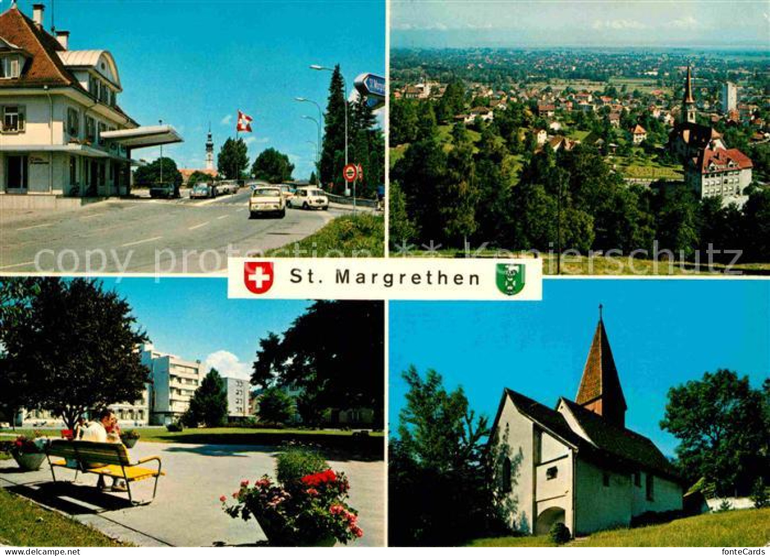 12647853 St Margrethen SG Teilansichten Kirche Park Zoll Grenze St Margrethen SG - Andere & Zonder Classificatie
