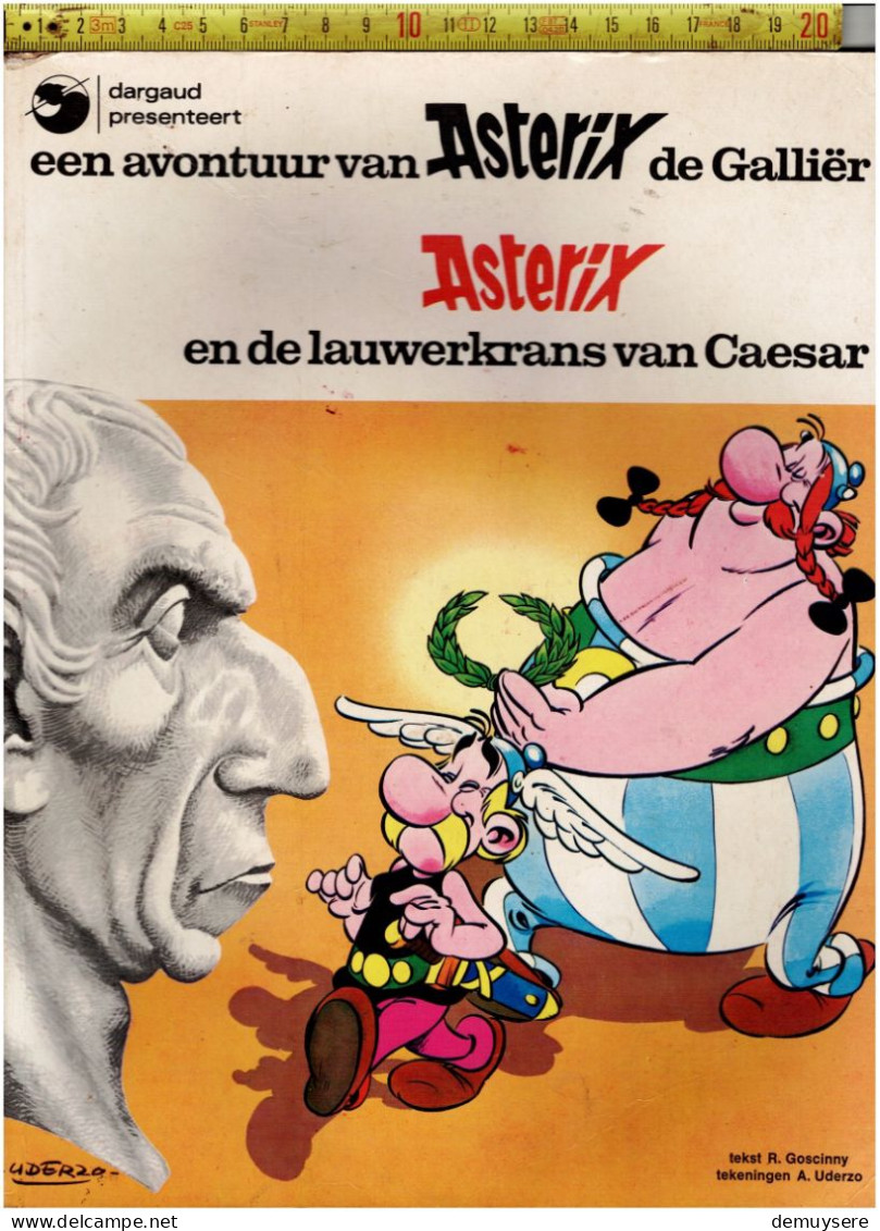 BOEL 001 - ASTERIX EN DE LAUWERKRANS VAN CAESAR - 1977 - REDELIJKE STAAT - Asterix
