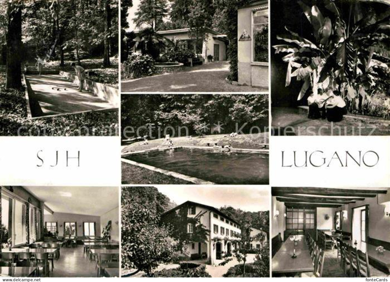 12647723 Lugano Lago Di Lugano Jugendferienheim Crocifisso Lugano - Other & Unclassified