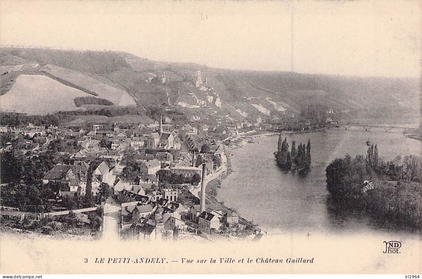 LE PETIT ANDELY VUE SUR LA VILLE ET LECHATEAU GAILLARD - Other & Unclassified