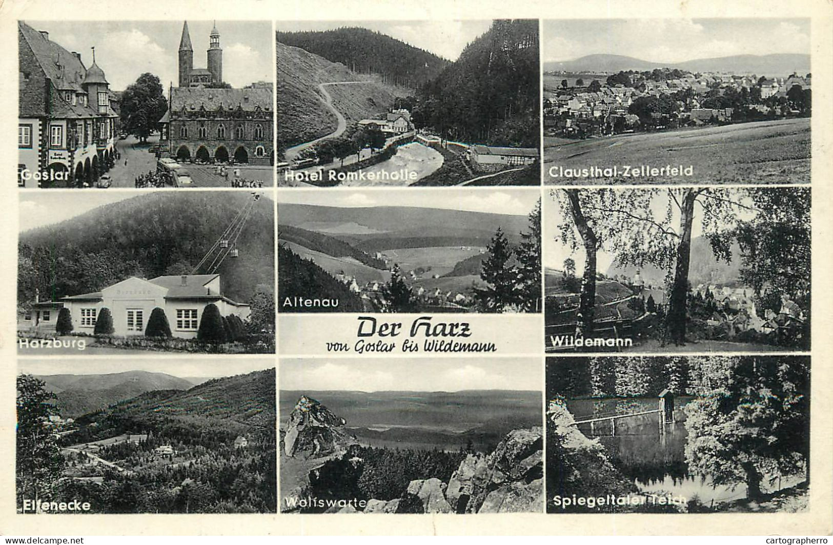 Germany Der Harz Vom Goslar Bis Wildemann Multi View - Other & Unclassified