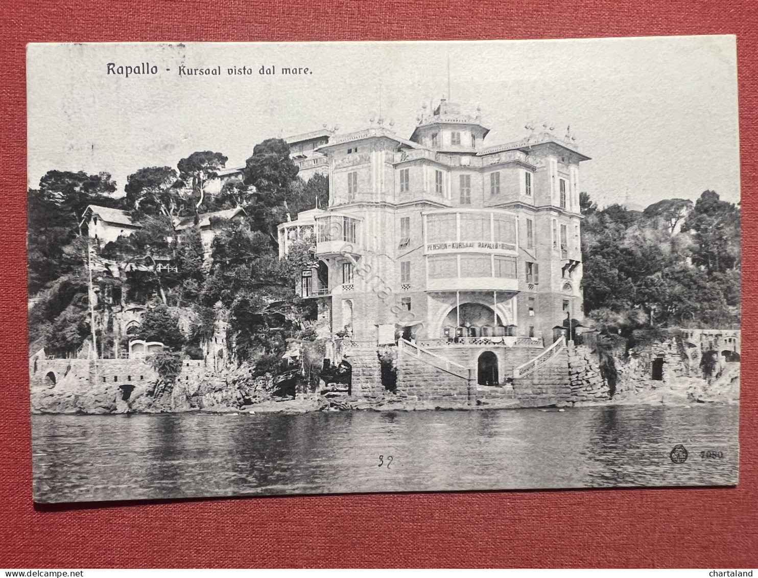 Cartolina - Rapallo ( Genova ) - Kursaal Visto Dal Mare - 1910 - Genova (Genoa)